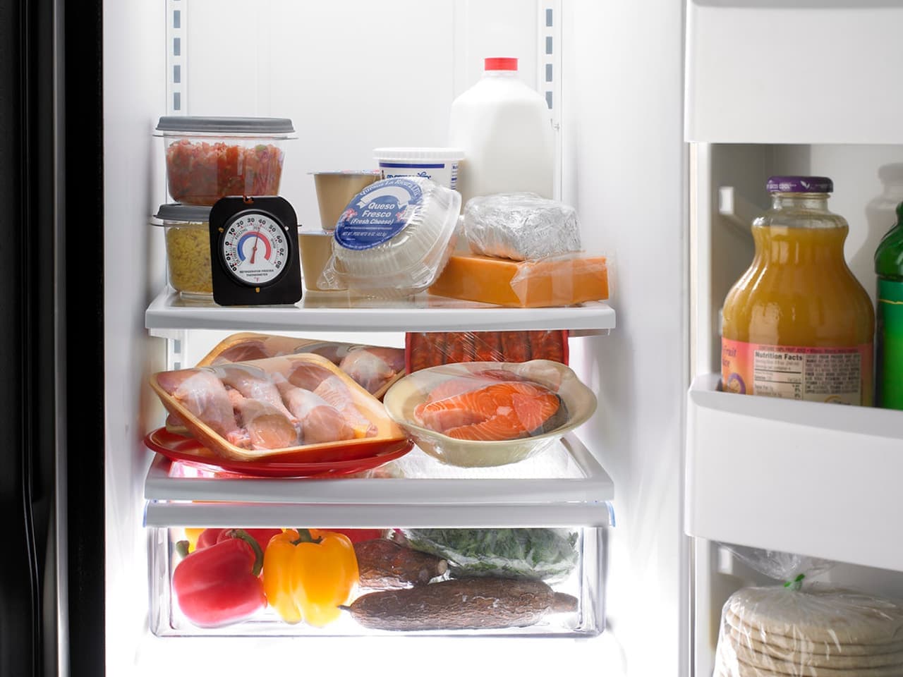 Small kitchen items on a pale counter