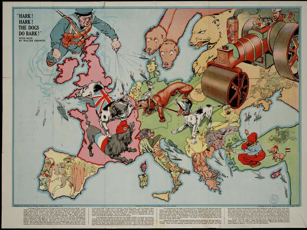 An open atlas showing a world map