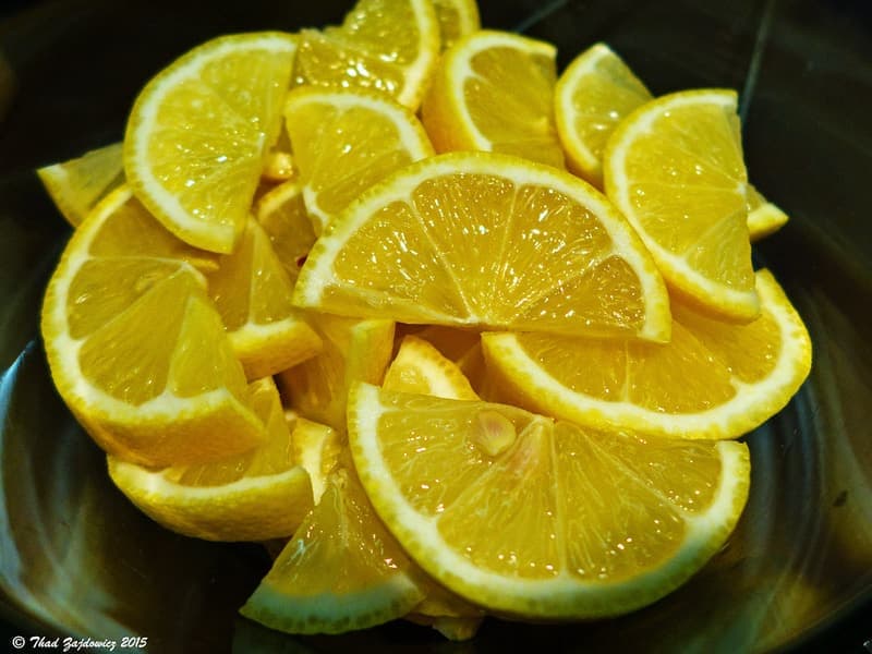 A fine grater with lemon zest