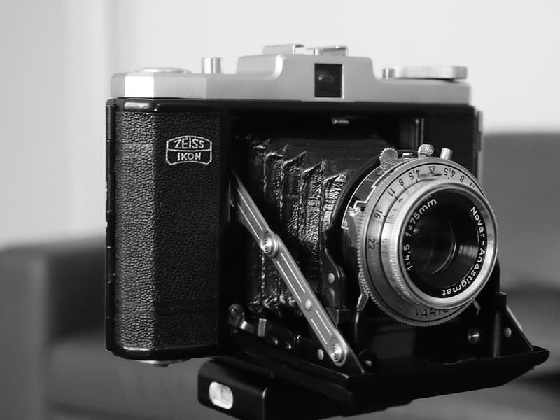 A rolled leather case on a light surface